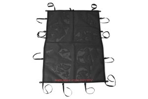 Jeep Wrangler Mesh Bikini Top - Rough Country - Plus - Black - '07-'17